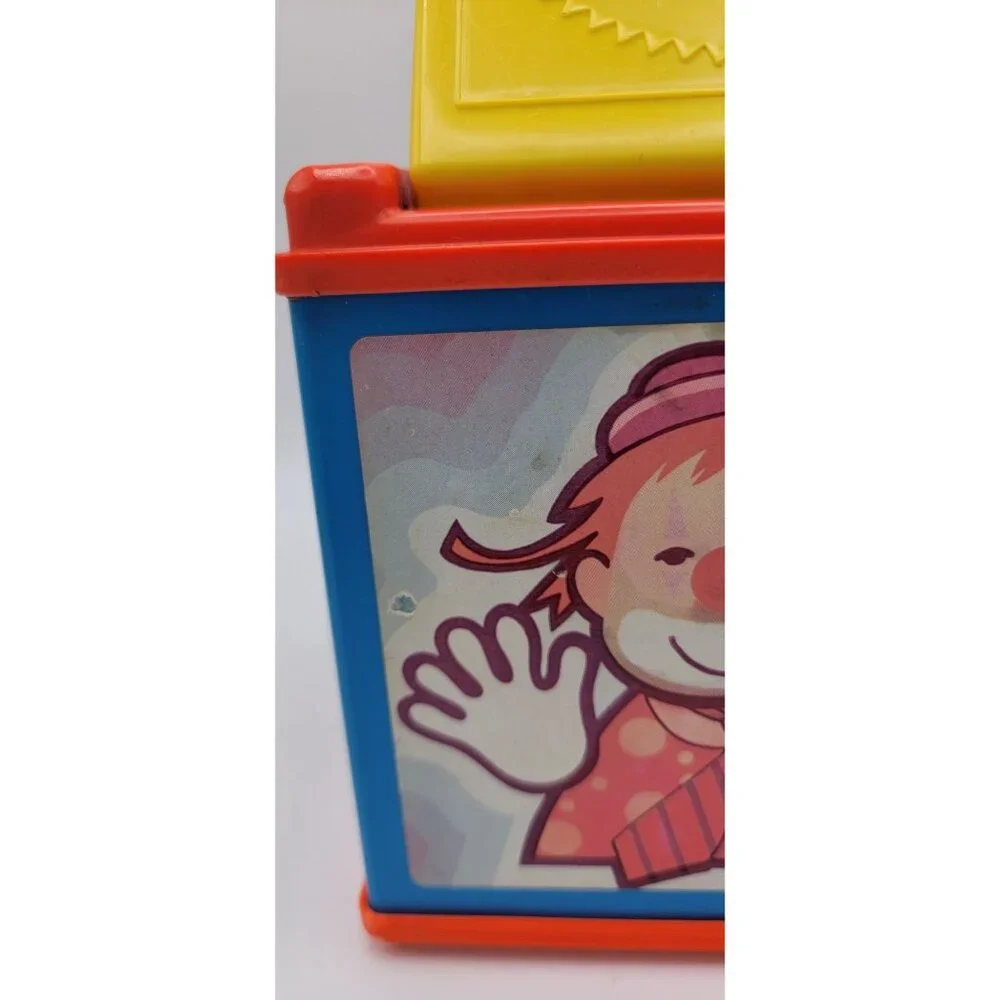 Vintage 1976 Mattel Jack-in-the-Box – Musical Pop-Up Clown – WORKS – Original Se - Picture 4 of 7